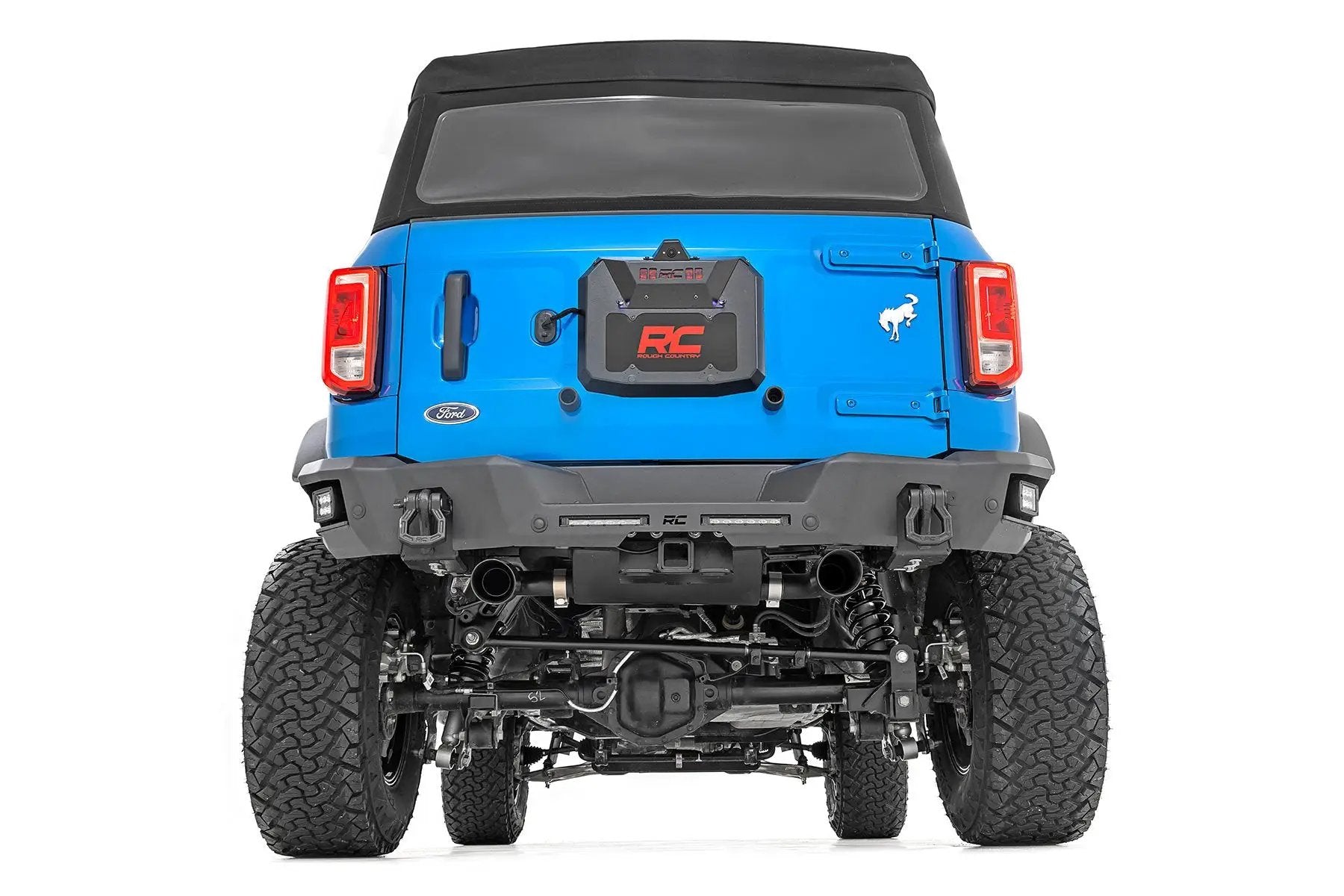 Rough Country Performance Exhaust | Dual Outlet | Ford Bronco 4WD (2021-2025) by Rough Country