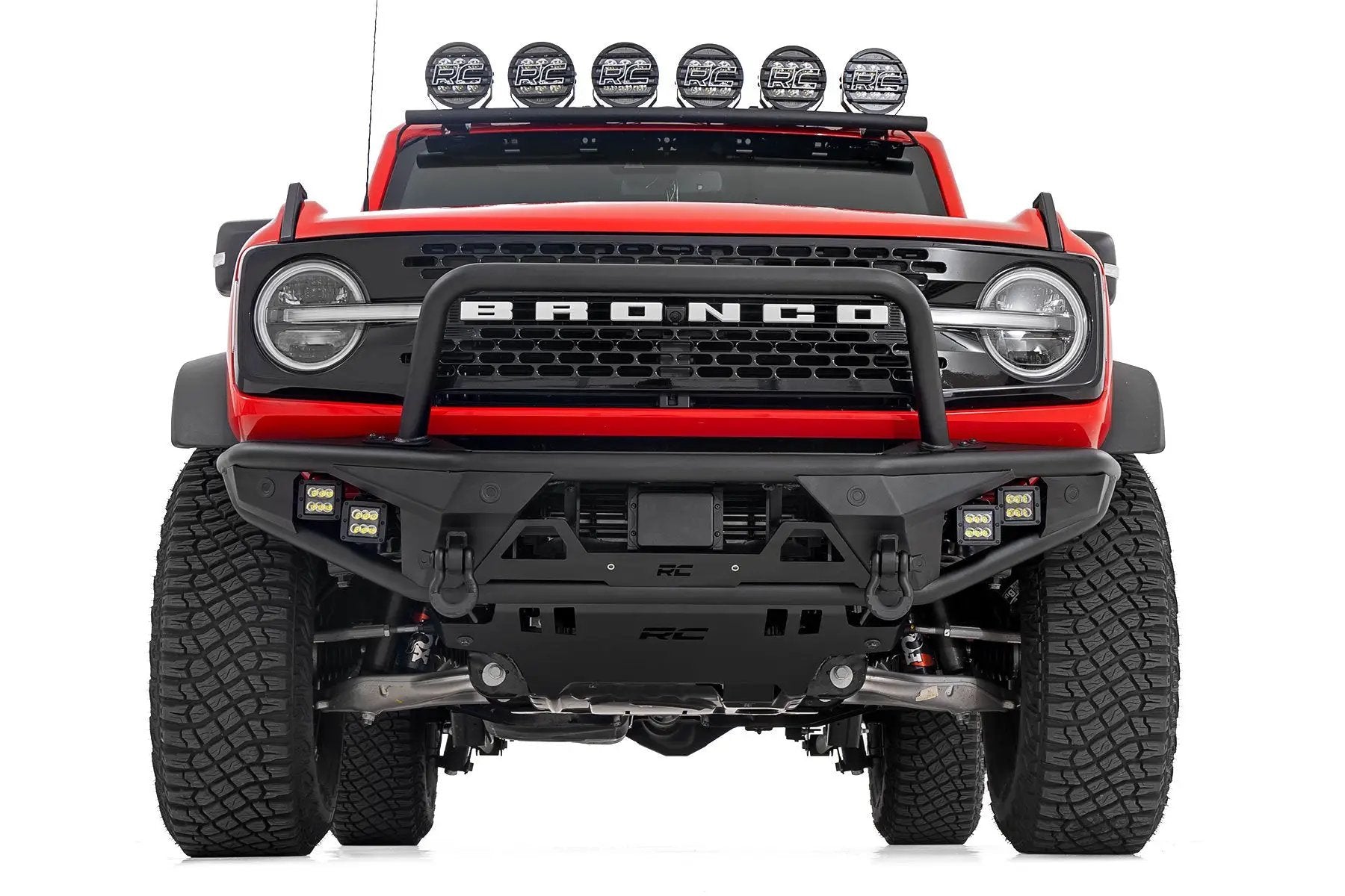 Rough Country Front Bumper | Tubular | Ford Bronco 4WD (2021-2025) by Rough Country