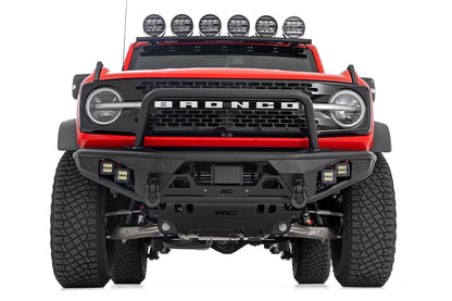 Rough Country Front Bumper | Tubular | Ford Bronco 4WD (2021-2025) by Rough Country