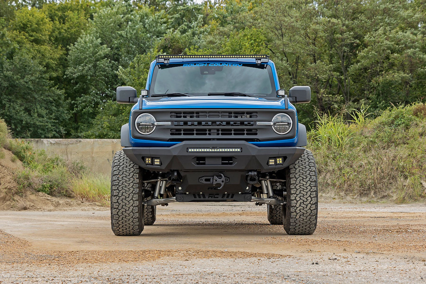 Скрытая лебедочная площадка | Все модели | Ford Bronco 4WD (2021-2025)