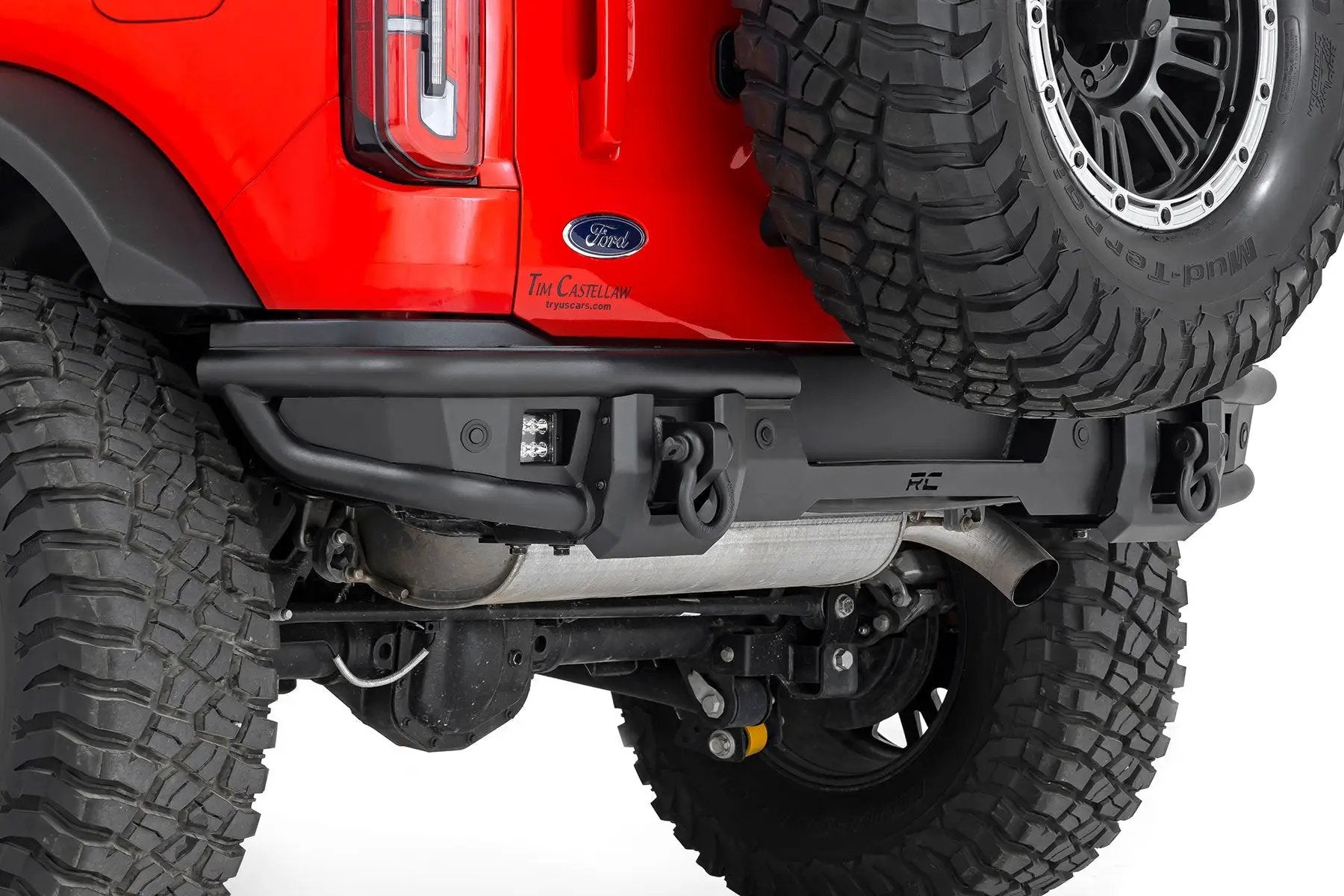Rough Country Rear Bumper | Tubular | Ford Bronco 4WD (2021-2025) by Rough Country