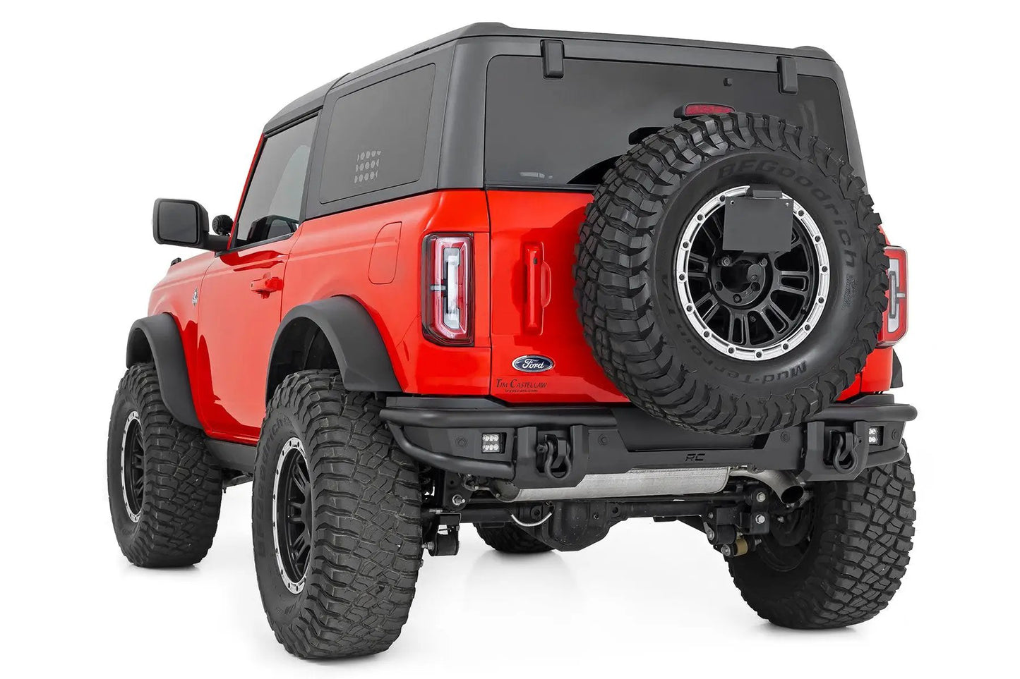 Rough Country Rear Bumper | Tubular | Ford Bronco 4WD (2021-2025) by Rough Country