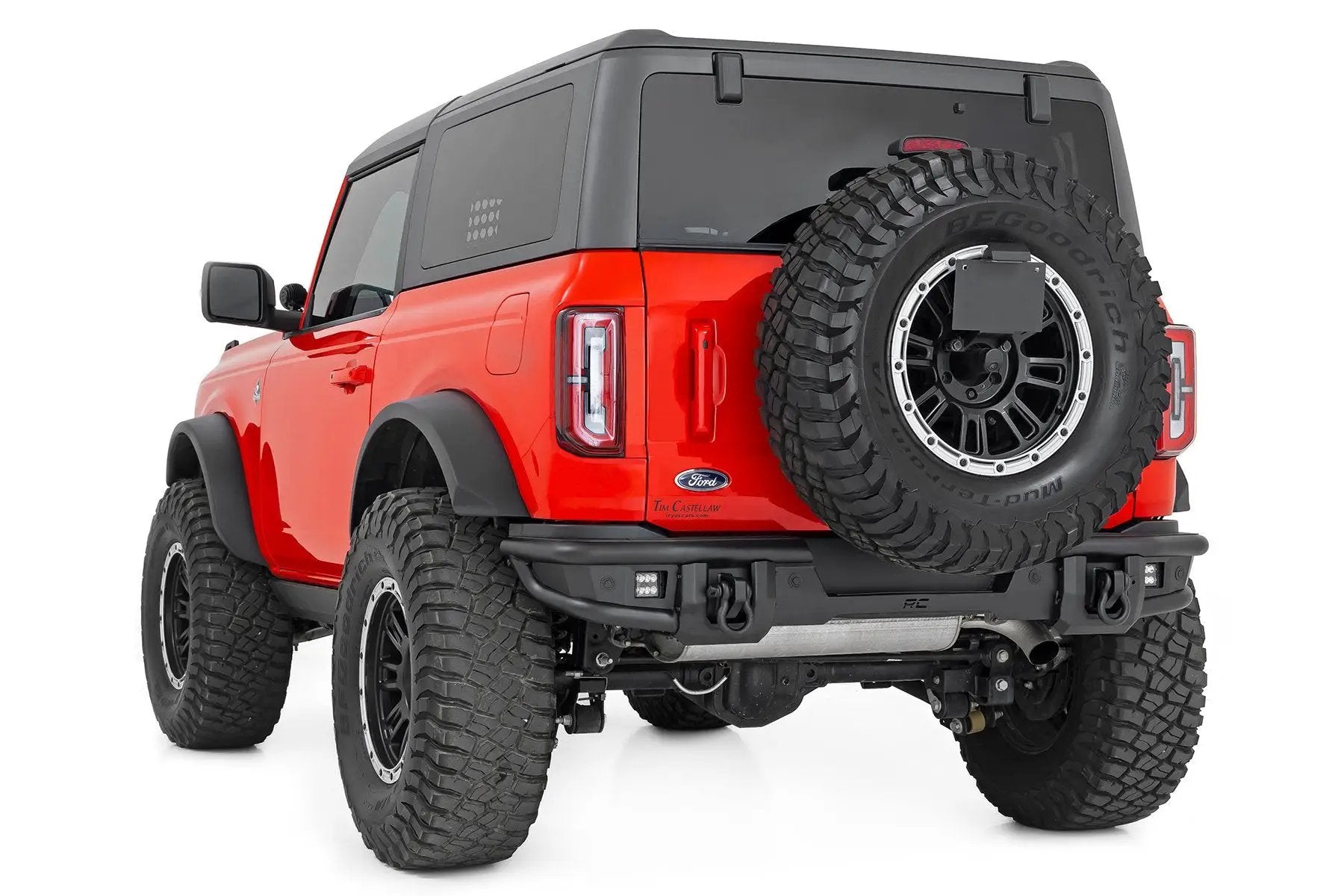 Rough Country Rear Bumper | Tubular | Ford Bronco 4WD (2021-2025) by Rough Country