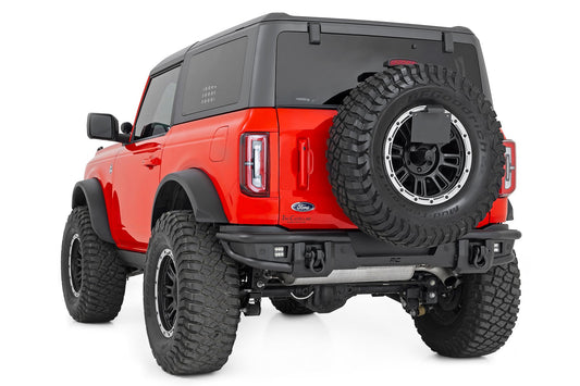 Rough Country Rear Bumper | Tubular | Ford Bronco 4WD (2021-2025)