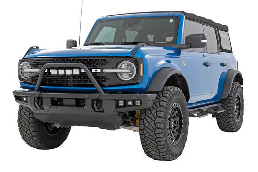 Barra Safari | OSRAM de 3" (cuádruple) | Amplio | Acero modular OE | Ford Bronco (21-25)