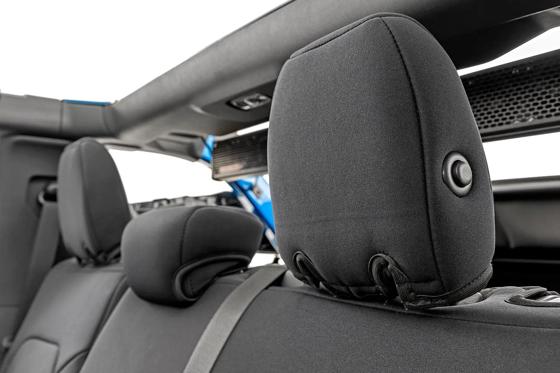 Rough Country Seat Covers | Bucket Seats | FR & RR | Ford Bronco 4WD (2021-2025) by Rough Country