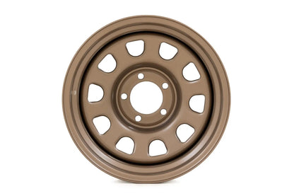 Rough Country Steel Wheel | Bronze | 15x8 | 5x4.5 | 3.30 Bore | -19 by Rough Country