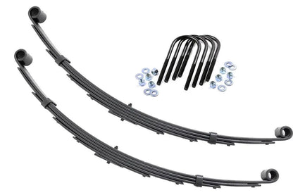 Rough Country Front Leaf Springs | 6" Lift | Pair | Chevy/GMC C10/K10 Truck & SUV/K5 Blazer (73-91) by Rough Country