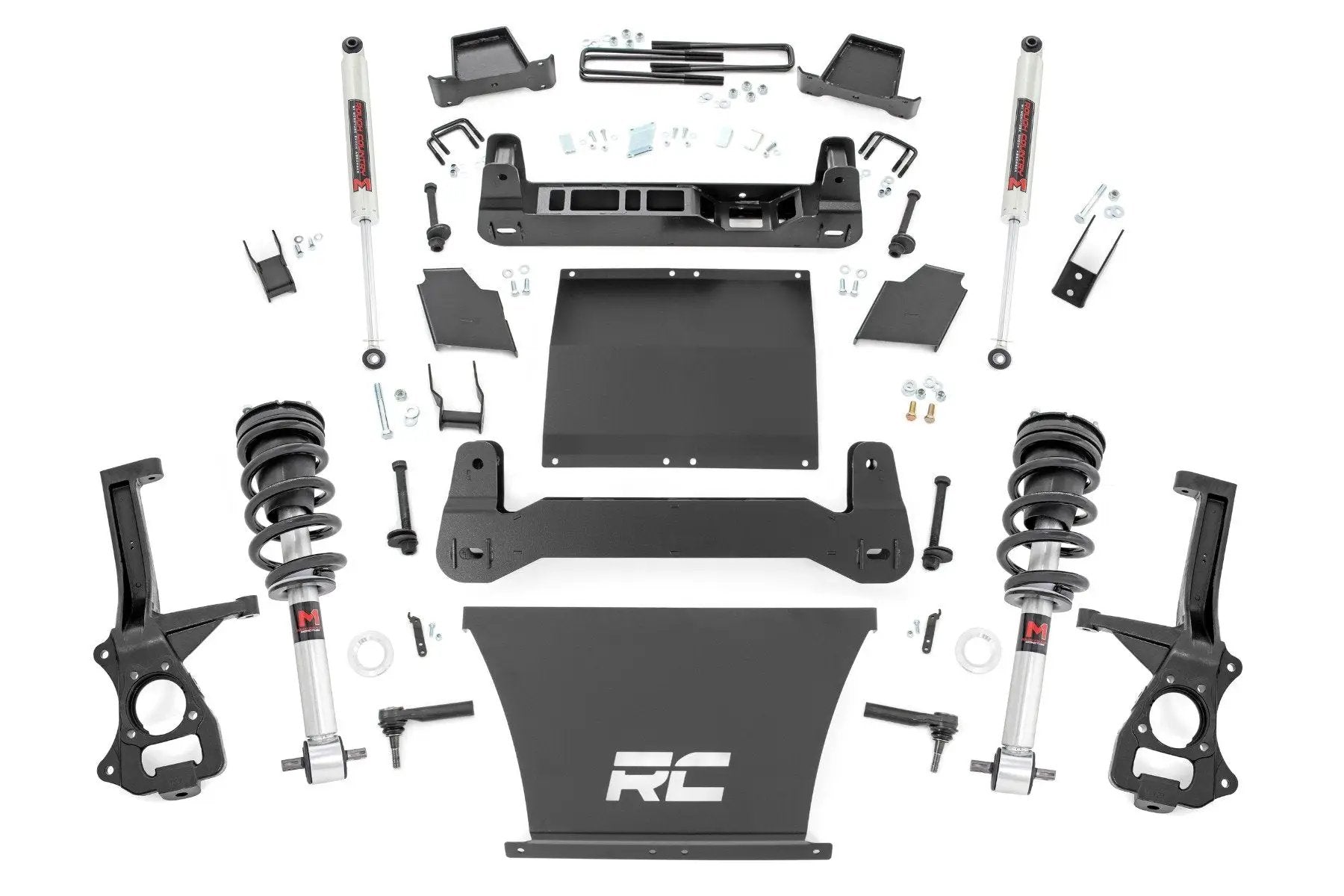 Rough Country 4 Inch Lift Kit | AT4/Trailboss | M1/M1 | Chevy/GMC Sierra 1500 (19-24)/Silverado 1500 (19-24) by Rough Country