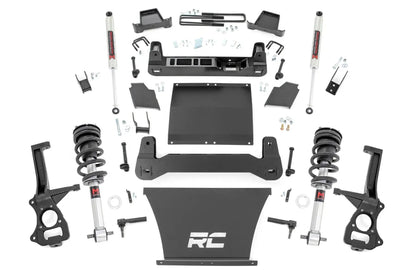 Rough Country 4 Inch Lift Kit | AT4/Trailboss | M1/M1 | Chevy/GMC Sierra 1500 (19-24)/Silverado 1500 (19-24) by Rough Country