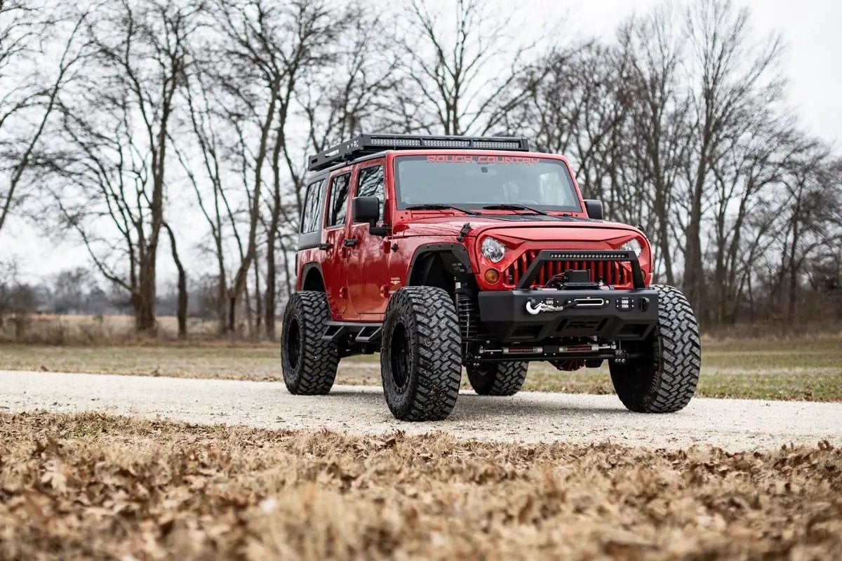 Rough Country Replacement Grille | Angry Eyes | Jeep Wrangler JK/Wrangler Unlimited (07-18) by Rough Country