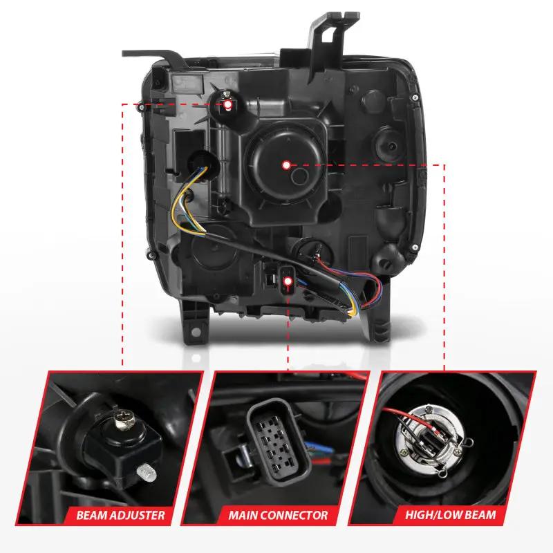 ANZO ANZ LED/Projector Headlights by ANZO