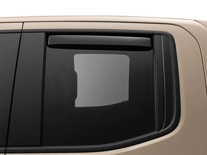 WeatherTech WT Deflector - Rear - Drk Smk by WeatherTech