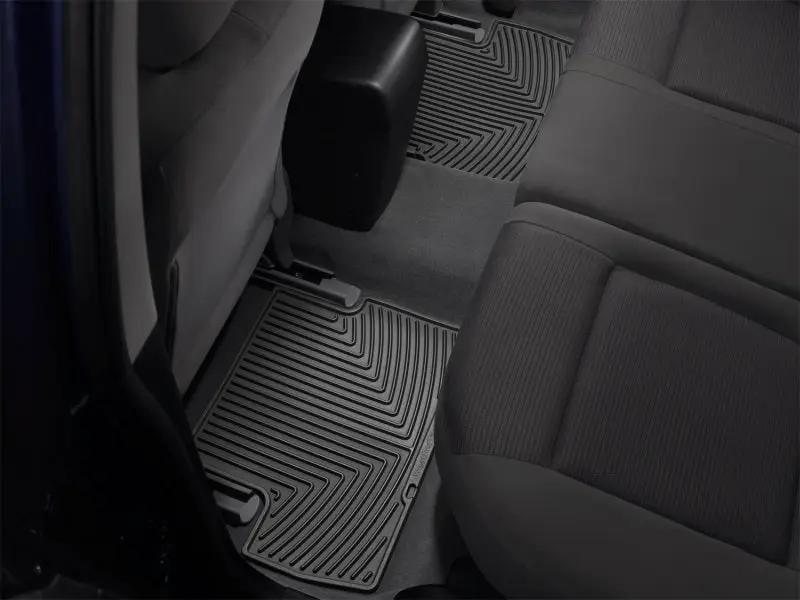 WeatherTech WT Rubber Mats - Rear - Blk by WeatherTech