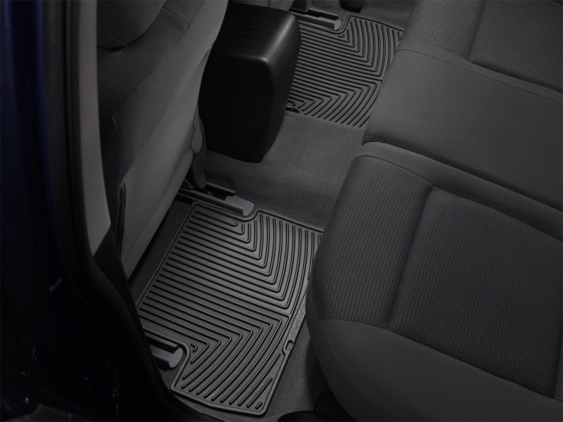 WeatherTech WT Rubber Mats - Rear - Blk by WeatherTech