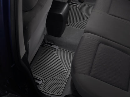 WeatherTech WT Rubber Mats - Rear - Blk by WeatherTech
