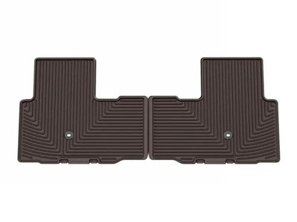 WeatherTech WT Rubber Mats - Rear - Cocoa by WeatherTech