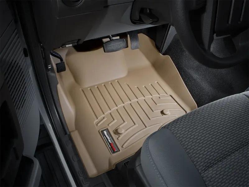 WeatherTech WT FloorLiner - Front - Tan by WeatherTech
