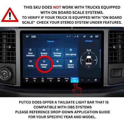 Putco PUT Blade Tailgate Light Bars by Putco