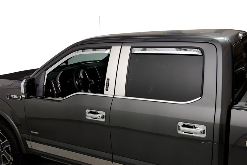 Putco PUT Element Chrm Window Visors