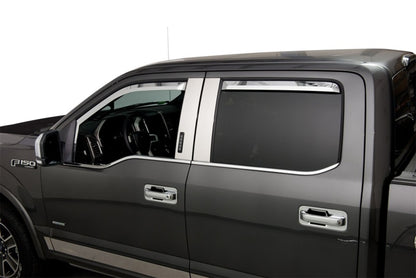 Putco PUT Element Chrm Window Visors