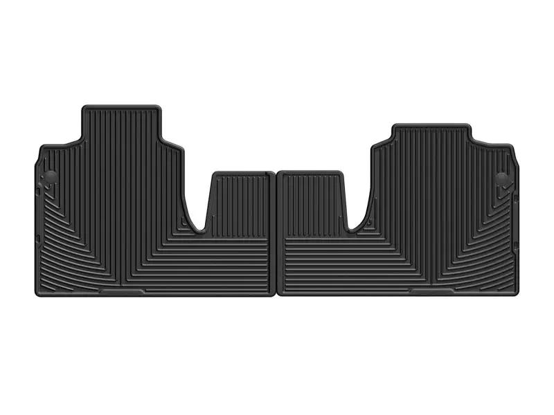 WeatherTech WT Rubber Mats - Rear - Blk by WeatherTech
