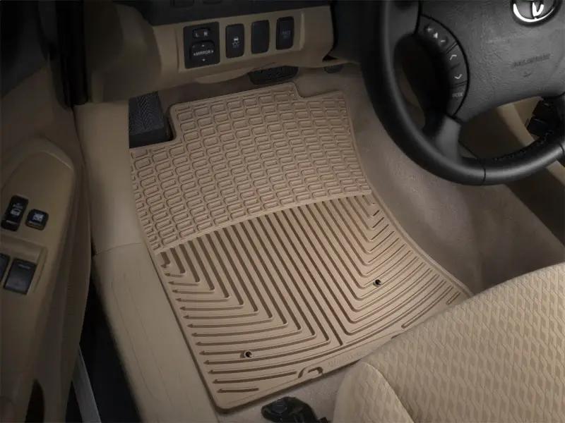 WeatherTech WT Rubber Mats - Front - Tan by WeatherTech