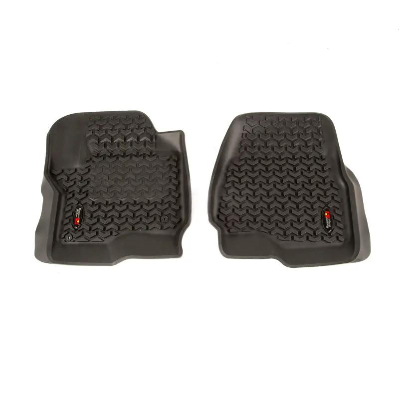 Rugged Ridge RUG Floor Liners - Black by Rugged Ridge