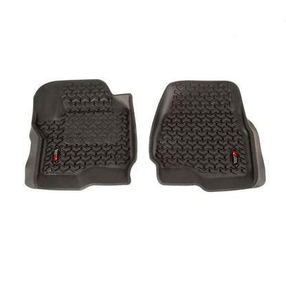 Rugged Ridge RUG Floor Liners - Black by Rugged Ridge