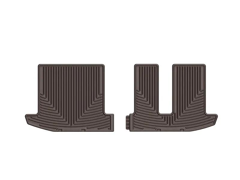 WeatherTech WT Rubber Mats - Rear - Cocoa by WeatherTech