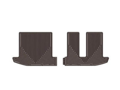 WeatherTech WT Rubber Mats - Rear - Cocoa by WeatherTech