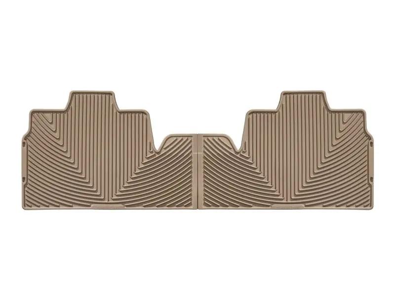 WeatherTech WT Rubber Mats - Rear - Tan by WeatherTech