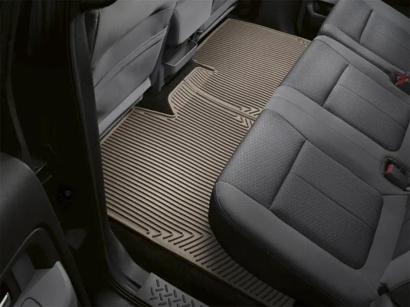 WeatherTech WT Rubber Mats - Rear - Tan by WeatherTech