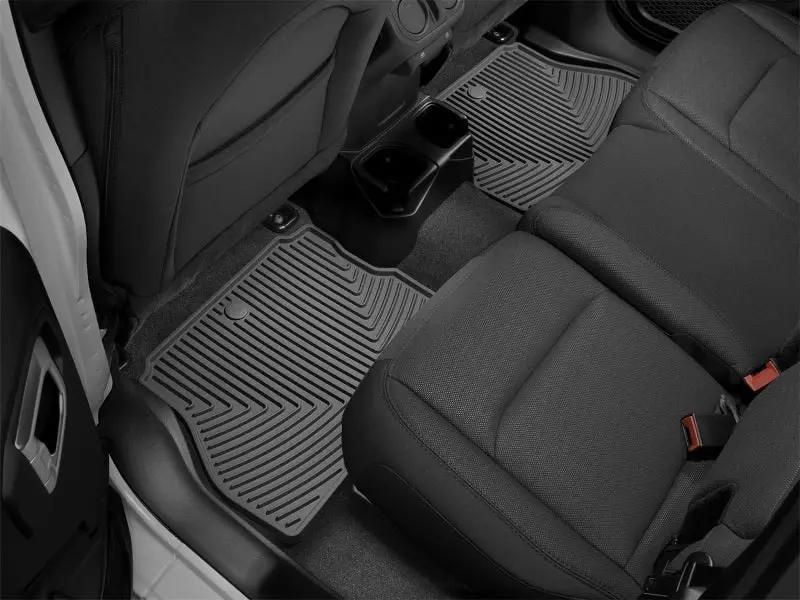 WeatherTech WT Rubber Mats - Rear - Blk by WeatherTech