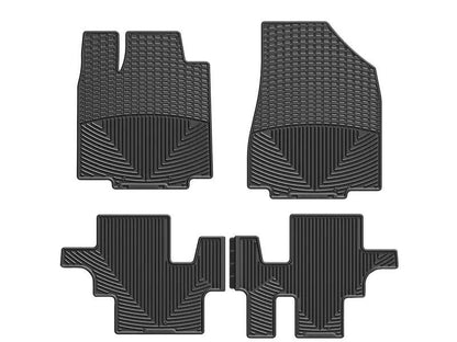 WeatherTech WT Rubber Mats - Front - Blk by WeatherTech