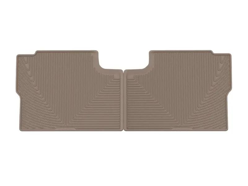 WeatherTech WT Rubber Mats - Rear - Tan by WeatherTech
