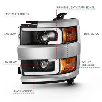 ANZO ANZ LED/Projector Headlights