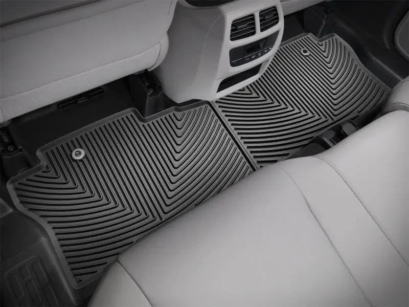 WeatherTech WT Rubber Mats - Rear - Blk by WeatherTech