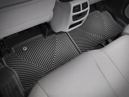 WeatherTech WT Rubber Mats - Rear - Blk by WeatherTech