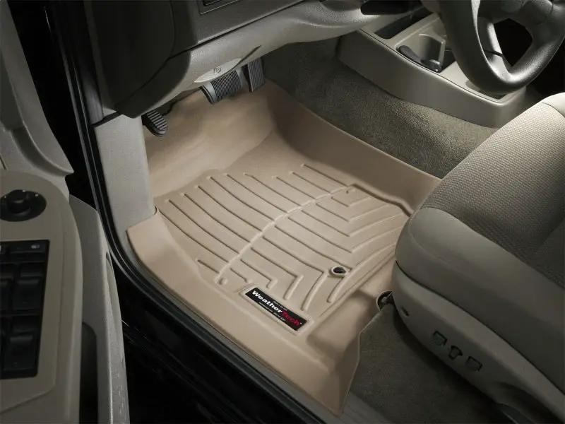 WeatherTech WT FloorLiner - Front - Tan by WeatherTech