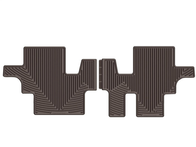 WeatherTech WT Rubber Mats - Rear - Cocoa by WeatherTech
