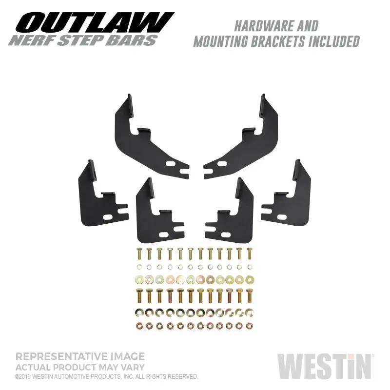 Westin WES Nerf Bars - Outlaw by Westin