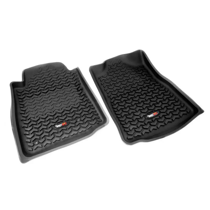 Rugged Ridge RUG Floor Liners - Black by Rugged Ridge