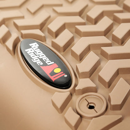 Rugged Ridge RUG Floor Liners - Tan