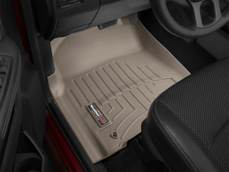 WeatherTech WT FloorLiner - Front - Tan by WeatherTech