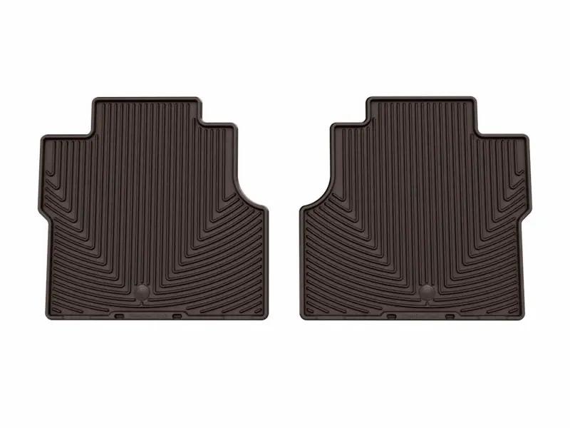 WeatherTech WT Rubber Mats - Rear - Cocoa by WeatherTech