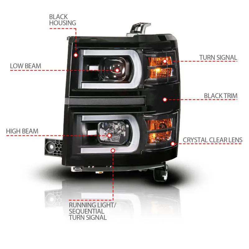 ANZO ANZ LED/Projector Headlights by ANZO