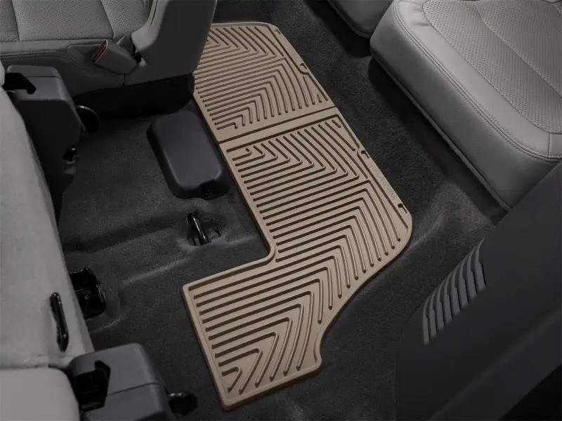WeatherTech WT Rubber Mats - Rear - Tan by WeatherTech