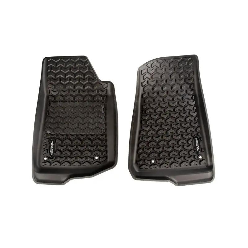 Rugged Ridge RUG Floor Liners - Black by Rugged Ridge