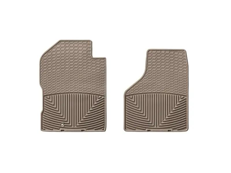WeatherTech WT Rubber Mats - Front - Tan by WeatherTech
